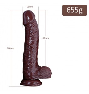 QUER - Wei Sen Super Large Series Realistic Dildos (L:26cm - D:5.5cm)